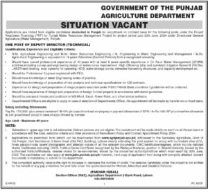 Punjab Agriculture Department Jobs 2022 Apply Now 