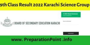[Sindh Board] 9th Class Result 2022 Karachi Science Group by Name/Roll Number - bsek.edu.pk