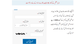 25000 Ehsaas Program 2023 Online Check | 8171 validation.bisp.gov.pk Login