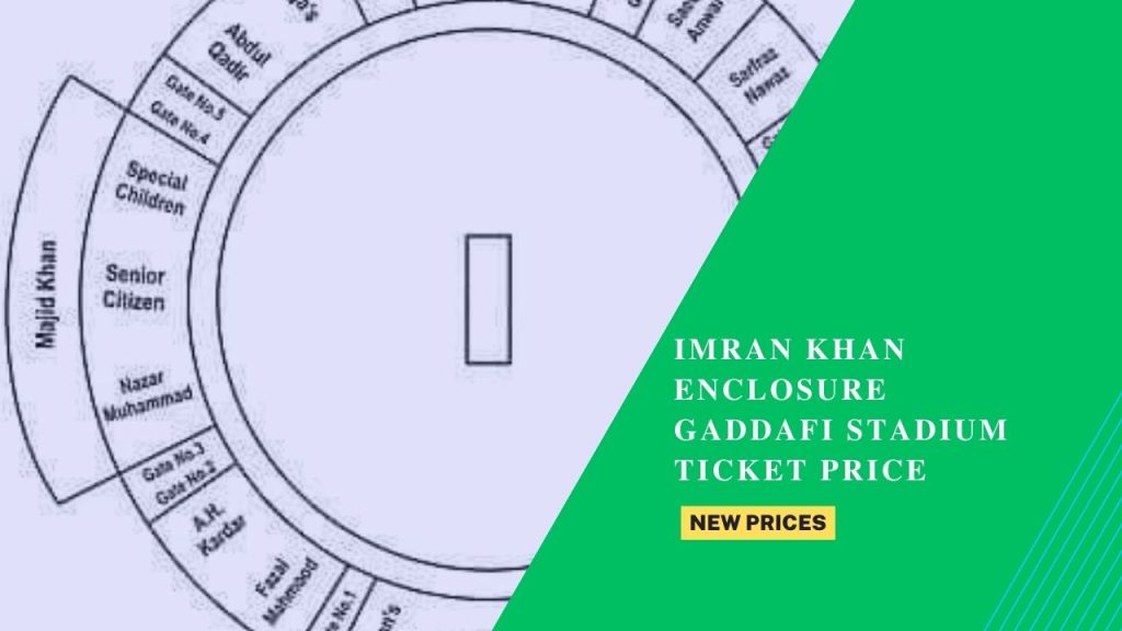 Imran Khan Enclosure Gaddafi Stadium Ticket Price
